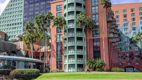 The Walt Disney World Dolphin hotel, which houses Bourbon Steak