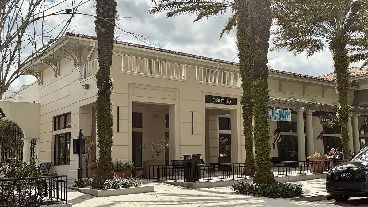 The exterior of Camille restaurant in Orlando